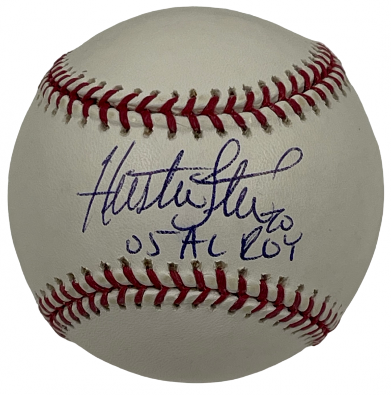 HUSTON STREET SIGNED OFFICIAL MAJOR LEAGUE BASEBALL 2005 AL ROY OAKLAND A’S
 COLLECTIBLE MEMORABILIA