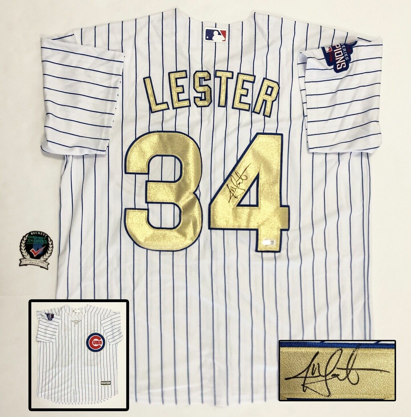 Jon Lester Memorabilia, Autographed Jon Lester Collectibles