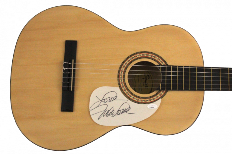 MIKE LOVE SIGNED AUTOGRAPH FENDER ACOUSTIC GUITAR – THE BEACH BOYS W/ JSA COA
 COLLECTIBLE MEMORABILIA