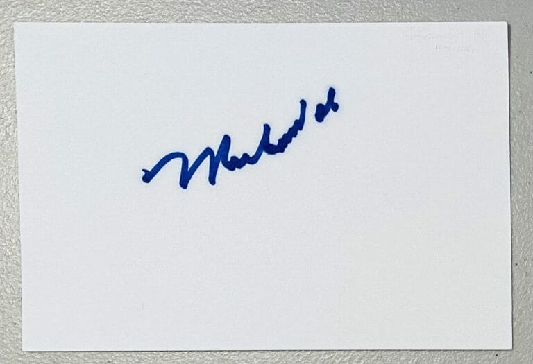 MUHAMMAD ALI SIGNED AUTOGRAPHED 4×6 CARD JSA LOA CASSIUS CLAY BOXING CHAMPION
 COLLECTIBLE MEMORABILIA