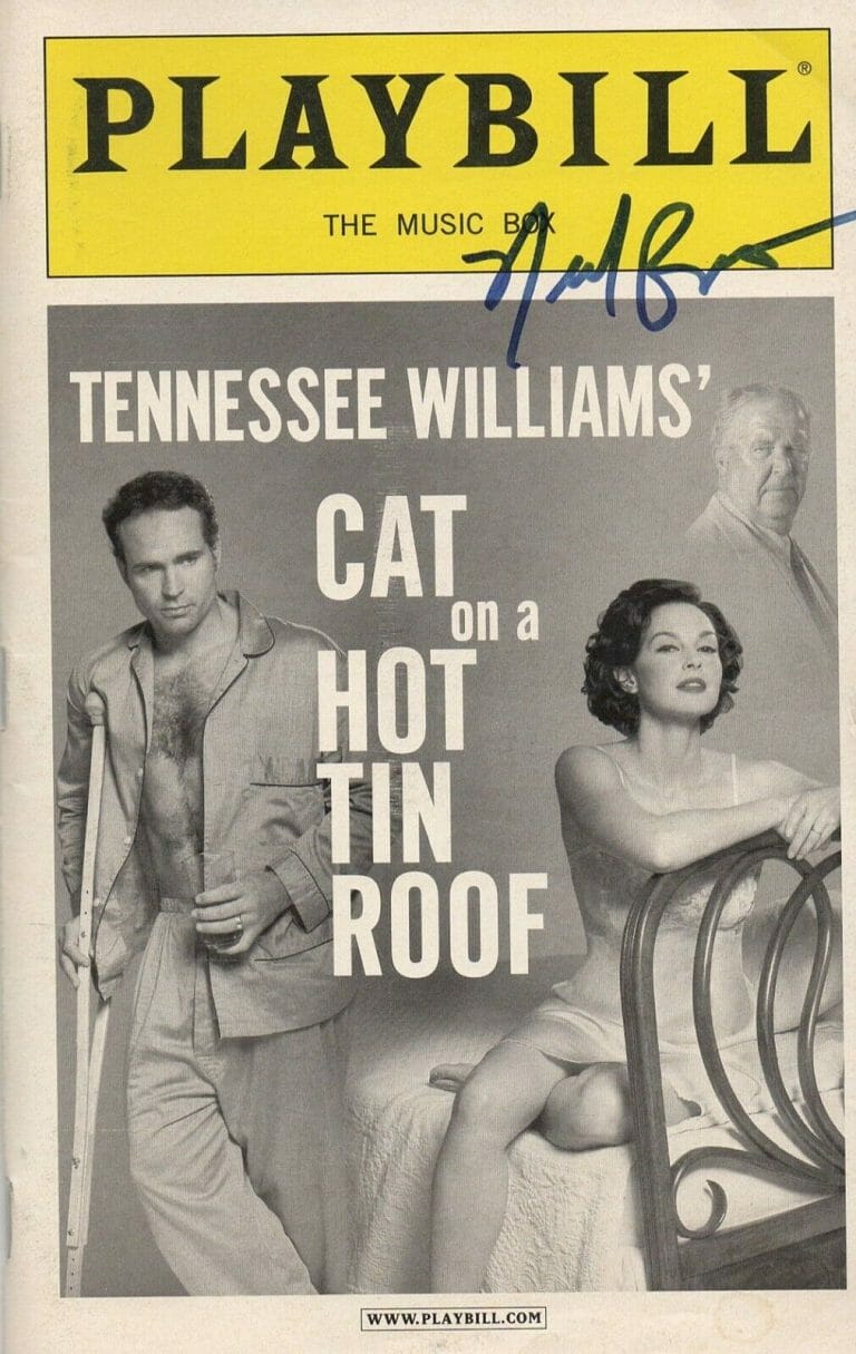 NED BEATTY SIGNED CAT ON A HOT TIN ROOF PLAYBILL VINTAGE AUTHENTIC AUTOGRAPH
COLLECTIBLE MEMORABILIA