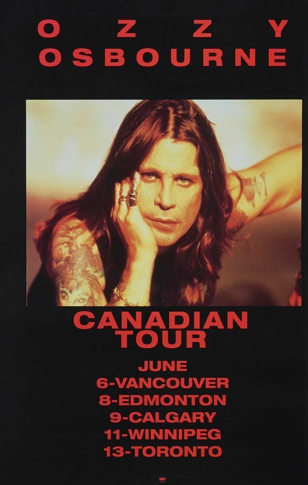 is ozzy osbourne concert sold out