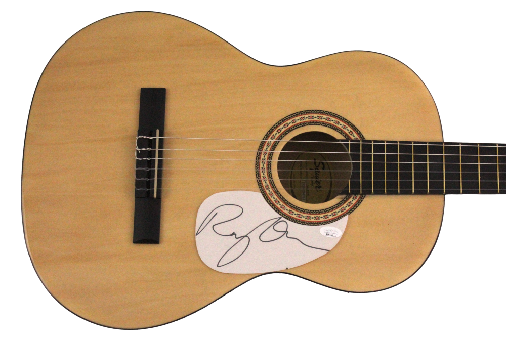 Ray Davies The Kinks Signed Autograph Full Size Fender Acoustic Guitar ...