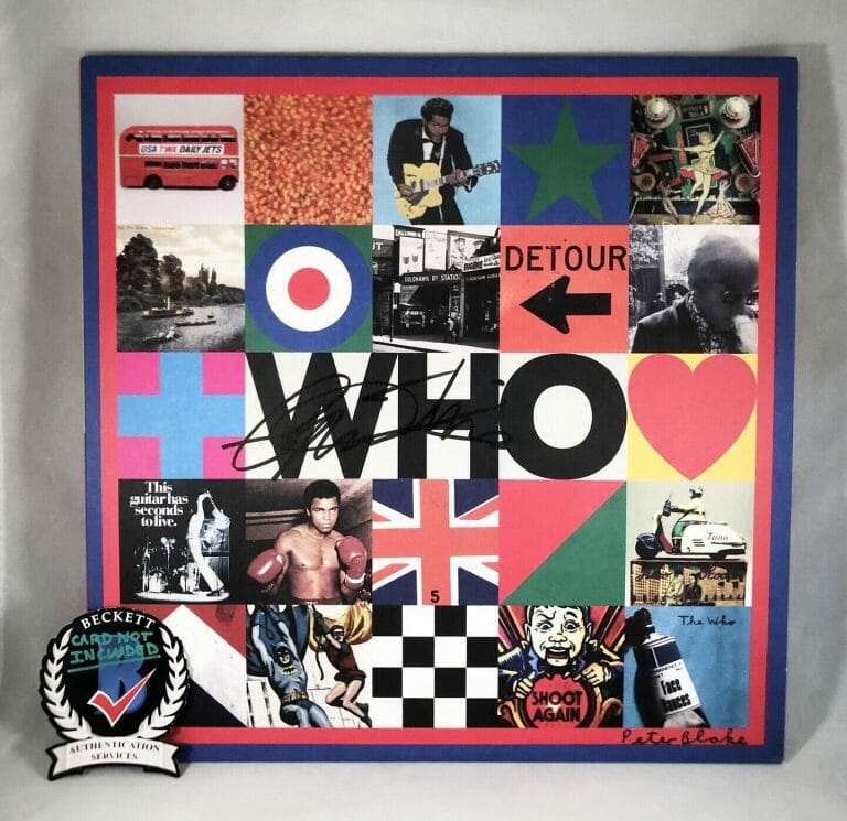 ROGER DALTREY SIGNED LP VINYL THE WHO BECKETT COA
 COLLECTIBLE MEMORABILIA
