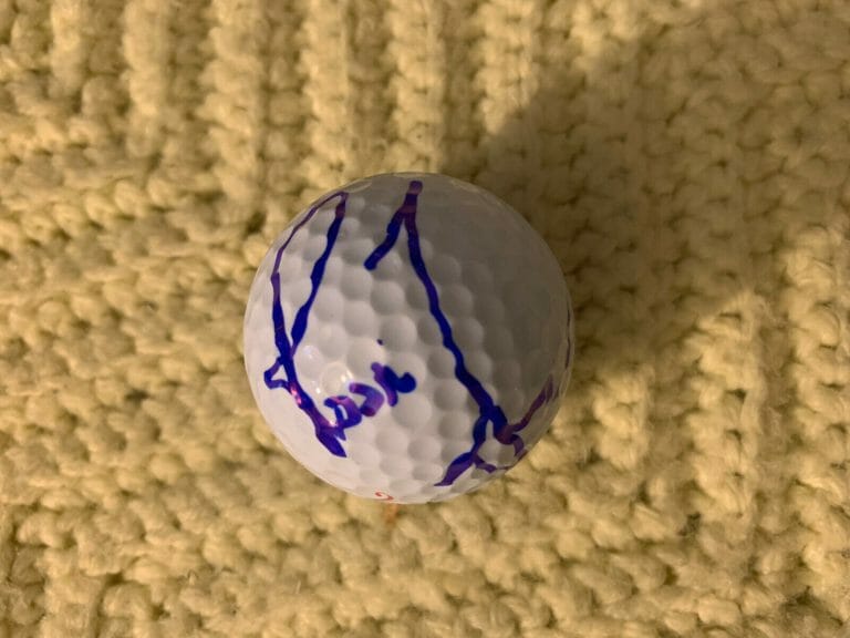 ROSIE JONES SIGNED GOLF BALL AUTOGRAPHED LPGA
 COLLECTIBLE MEMORABILIA