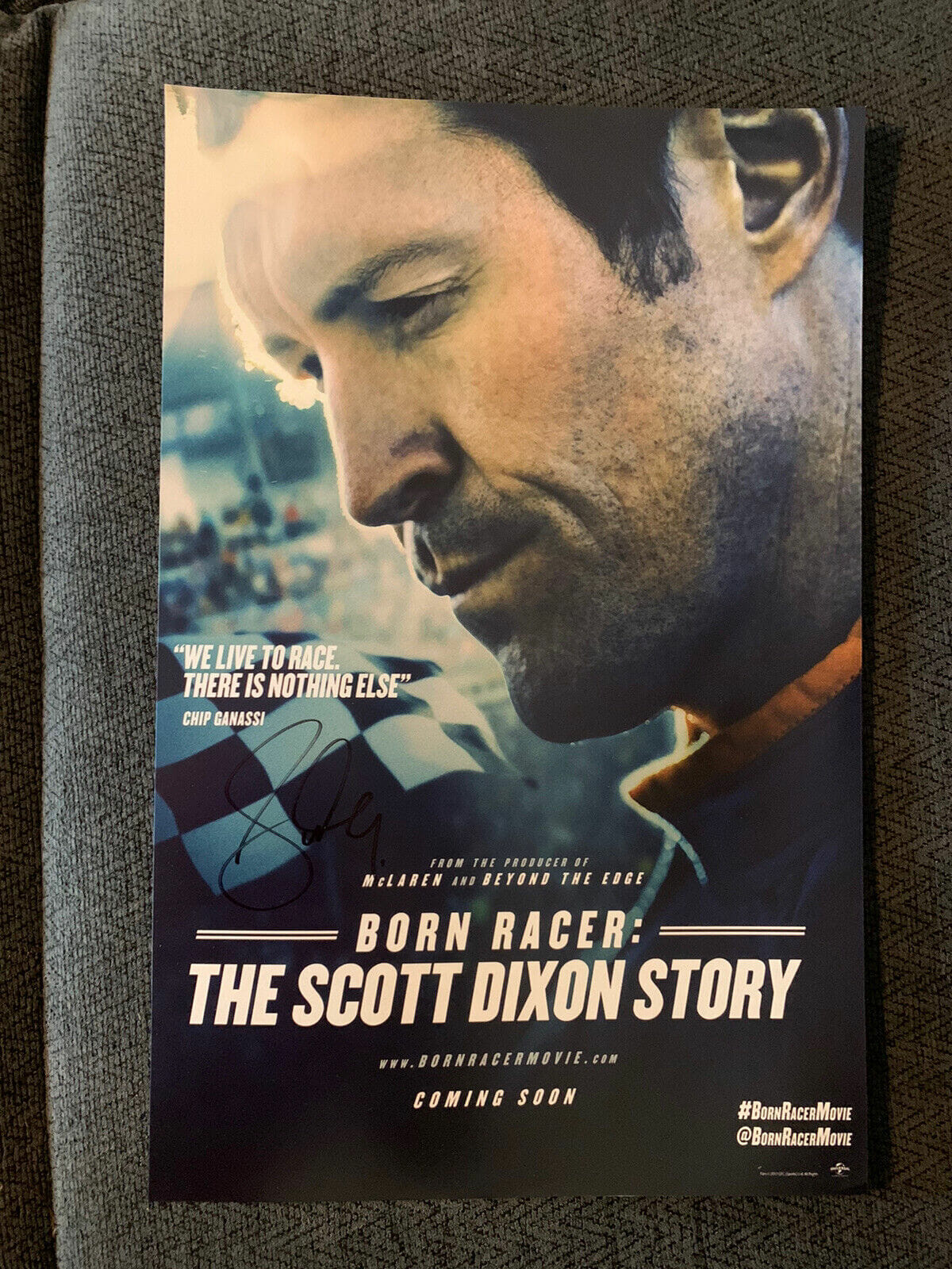 Scott Dixon Signed 11 X 17 Born Racer Movie Poster Indianapolis Indy 500
Opens in a new window or tab