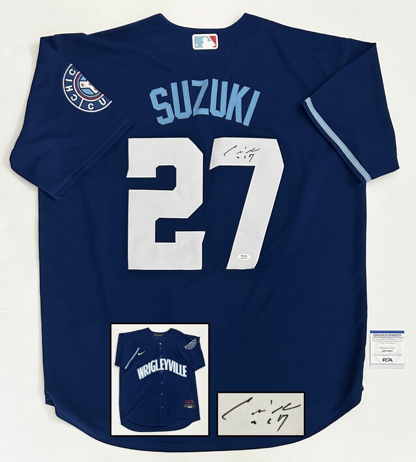 Seiya Suzuki Signed Jersey (JSA)