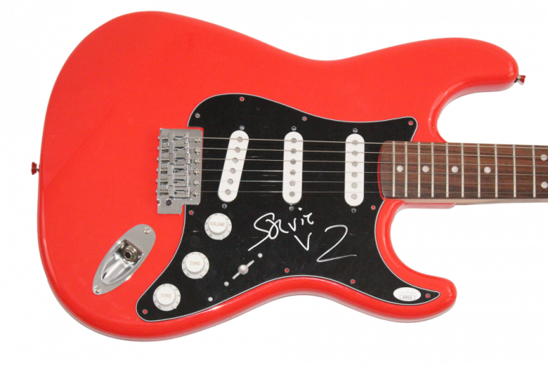 STEVEN VAN ZANDT E STREET BAND SIGNED AUTOGRAPH RED FENDER ELECTRIC GUITAR – JSA
 COLLECTIBLE MEMORABILIA