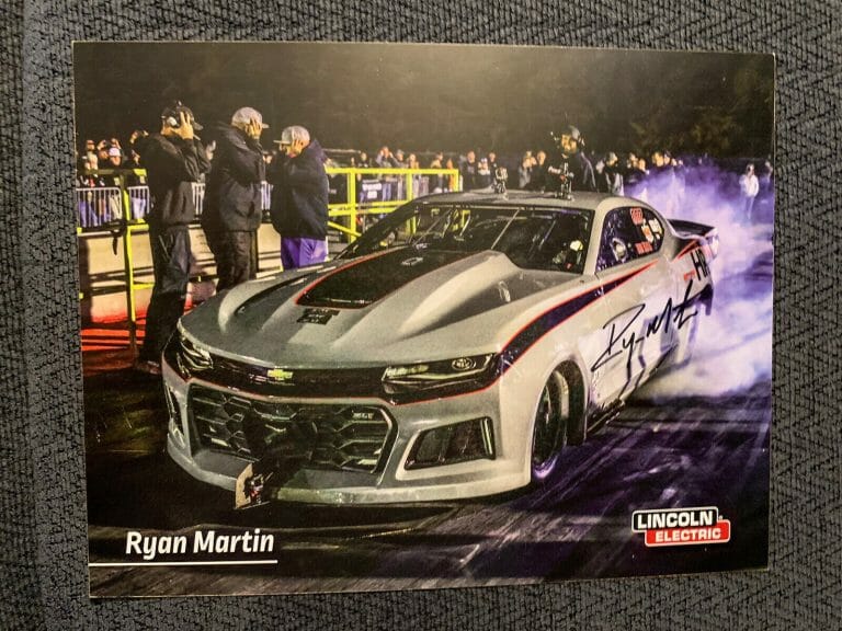 STREET OUTLAWS RYAN MARTIN SIGNED PROMO CARD 2022 PRI AUTOGRAPHED
 COLLECTIBLE MEMORABILIA