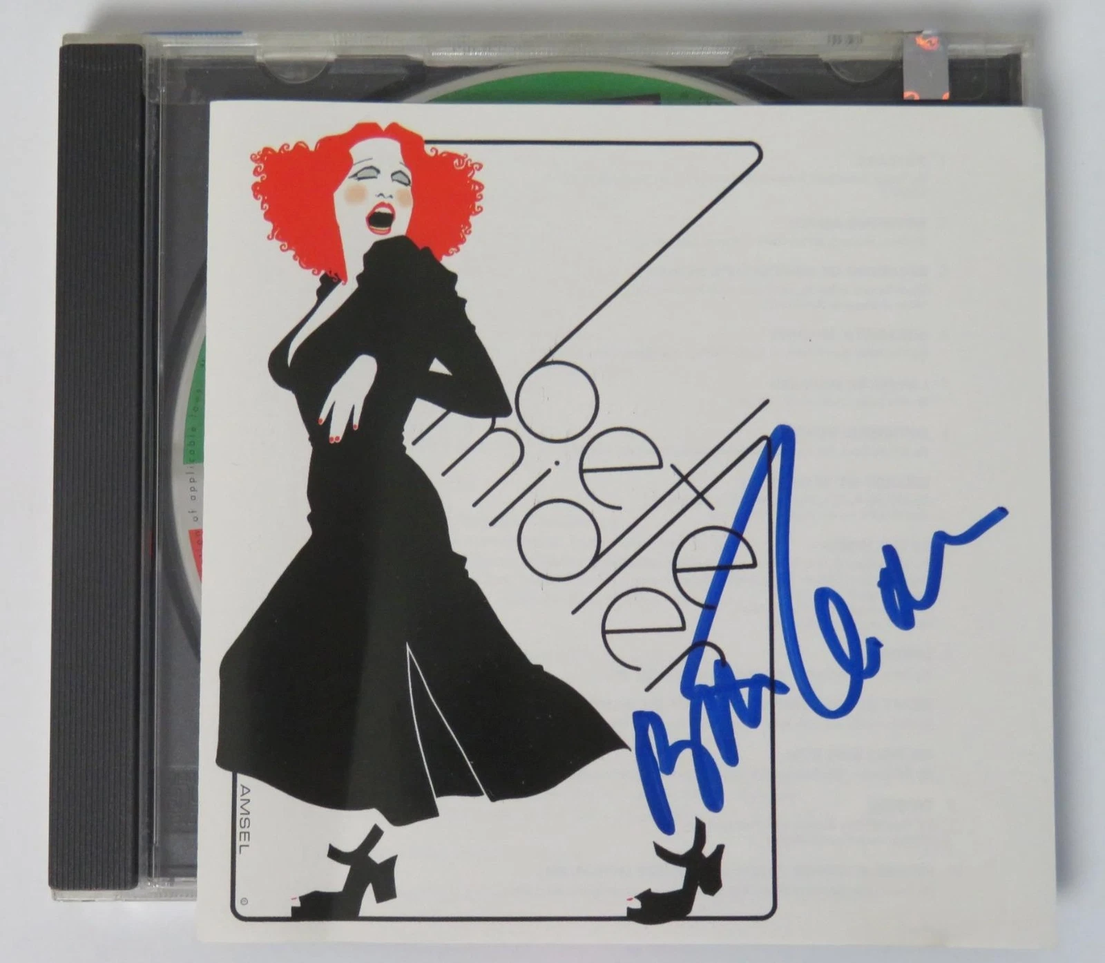 BETTE MIDLER Signed Autograph Auto 