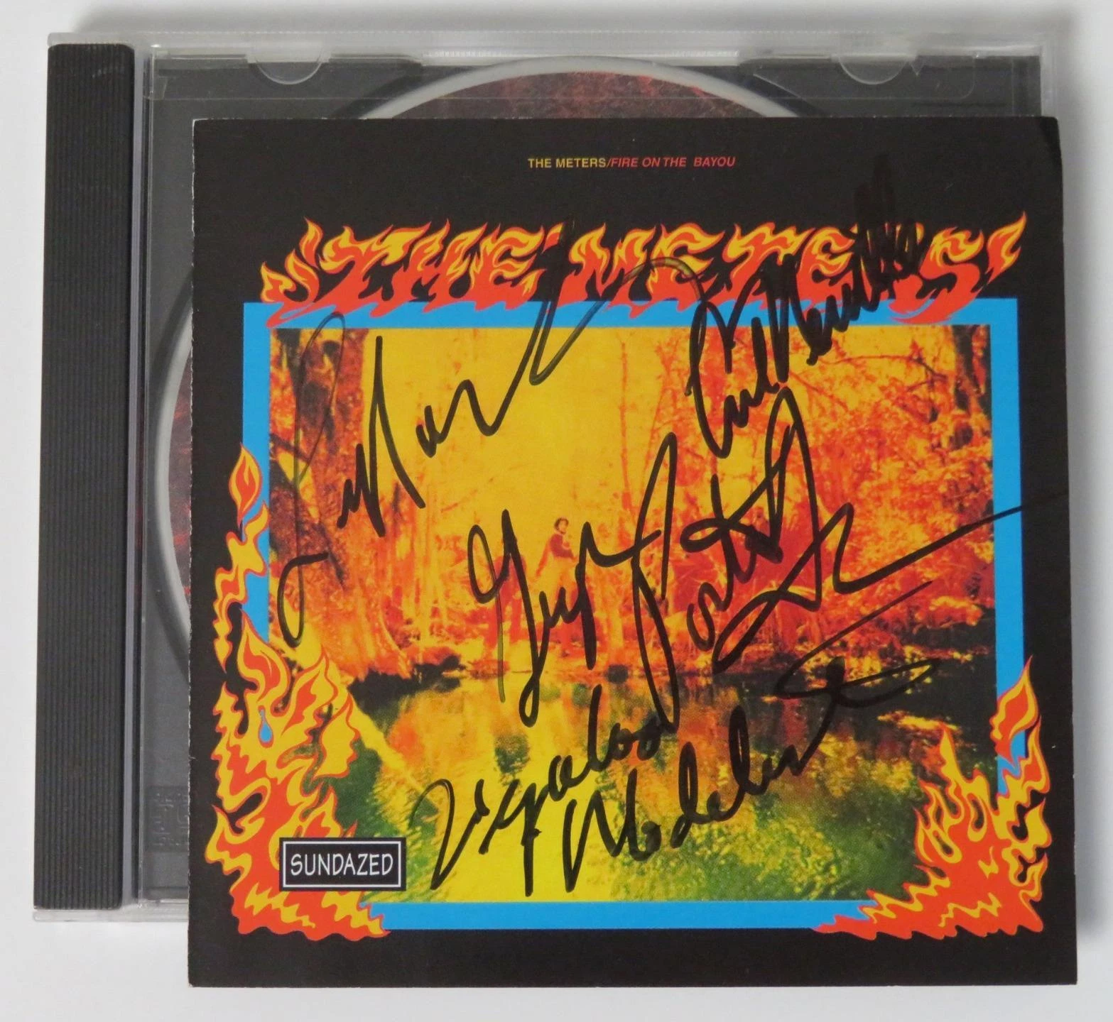 Funky Meters THE METERS Signed Autograph Auto 