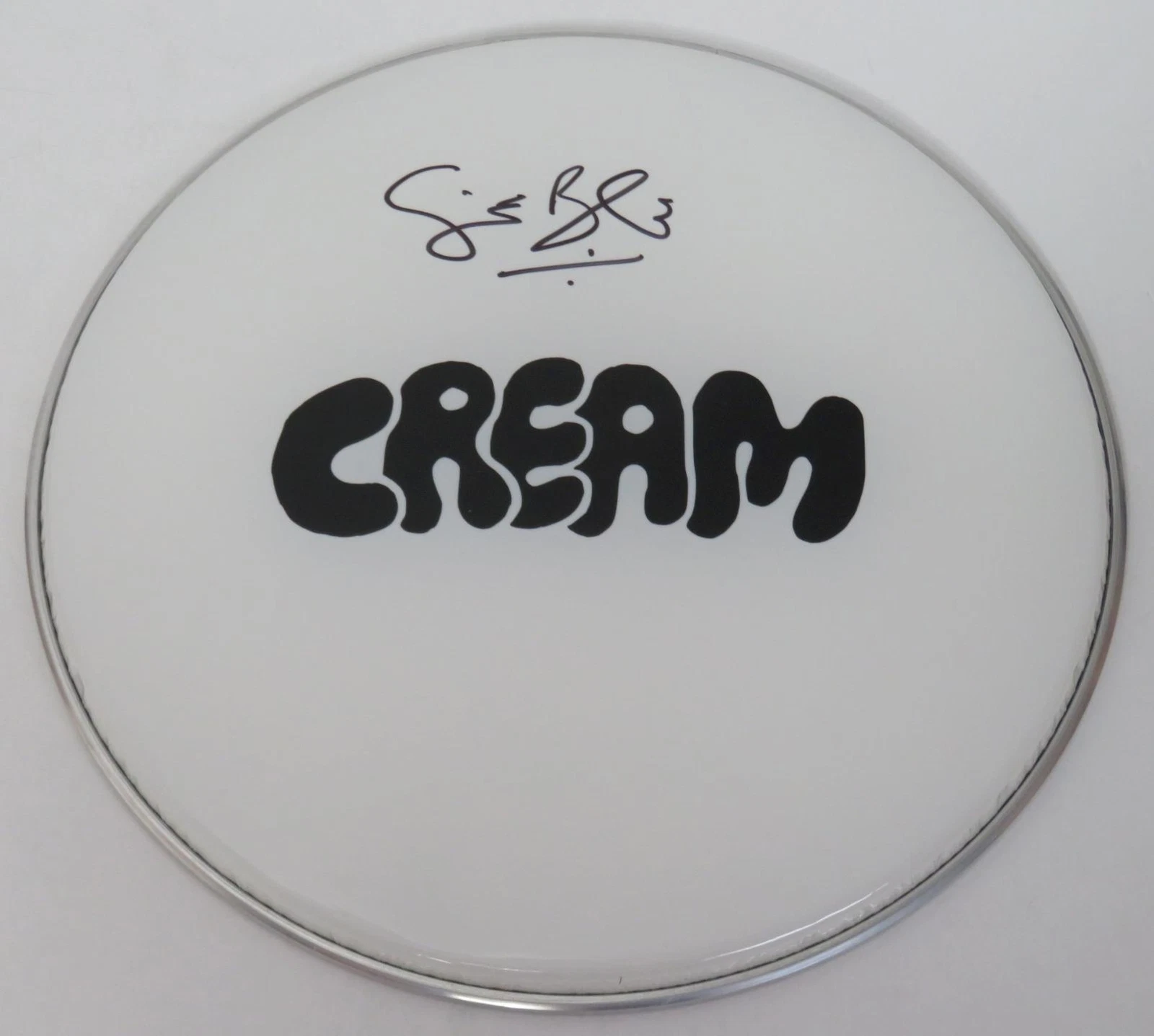 Ginger Baker CREAM Signed Autograph Auto 14