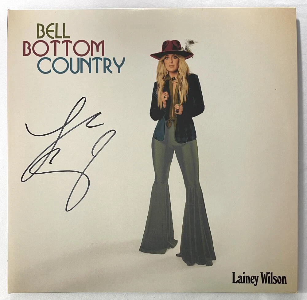 Lainey Wilson Signed Autograph Album Record - Bell Bottom Country w/ JSA COA
