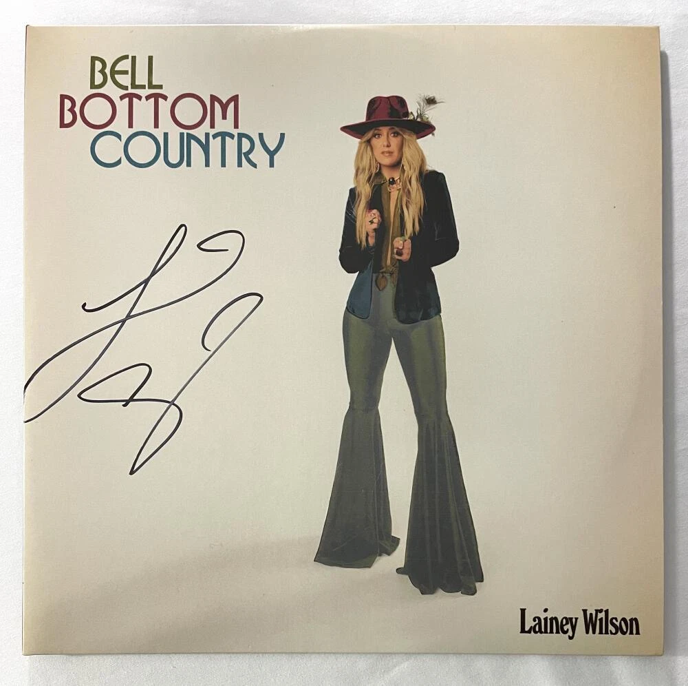 Lainey Wilson Signed Autograph Album Vinyl Record - Thicc As Thieves w/ JSA COA
