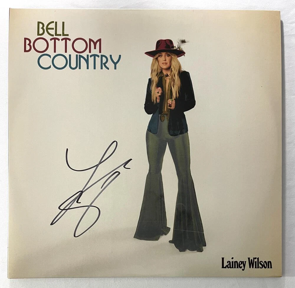 Lainey Wilson Signed Autograph Album Vinyl Record - Thicc As Thieves Singer JSA
