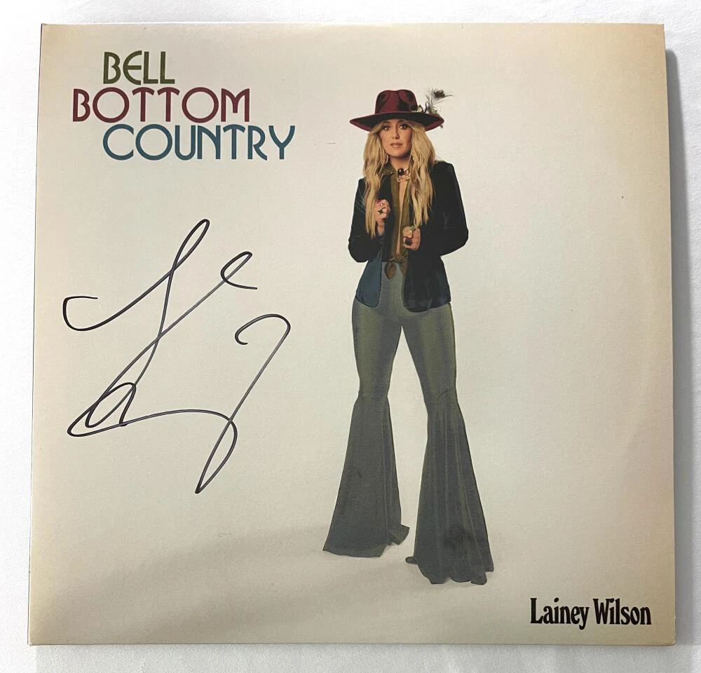 Lainey Wilson Signed Autograph Album Vinyl Record - Bell Bottom Country w/ COA
