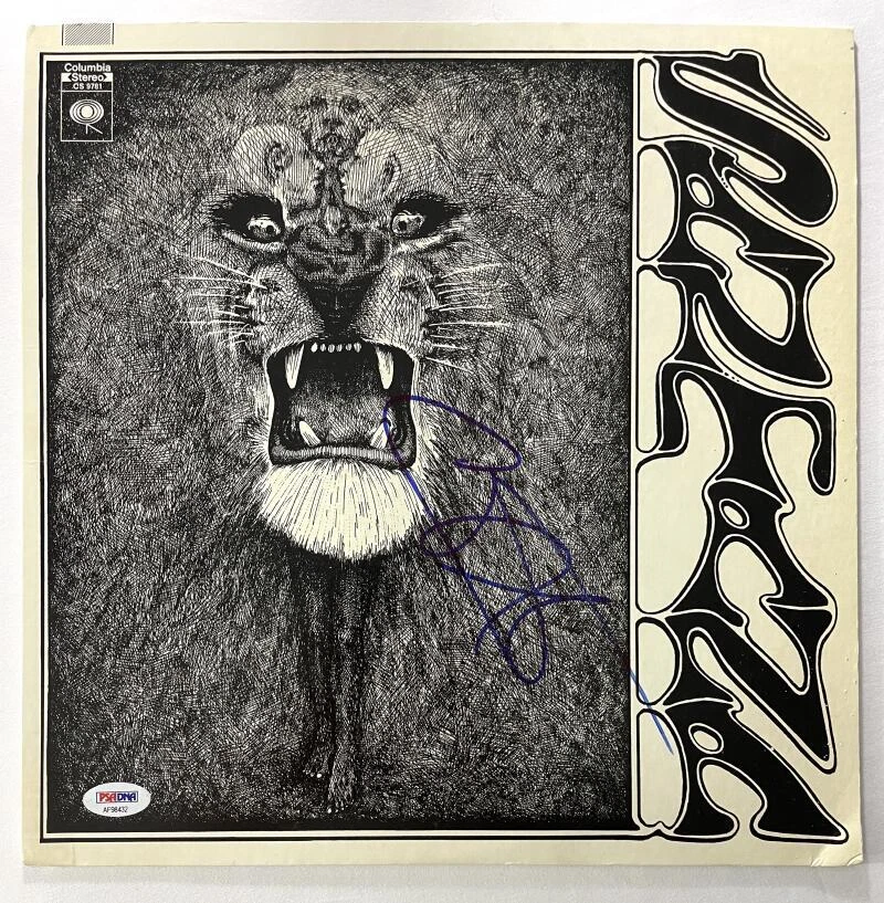 Carlos Santana Signed Autograph Album Vinyl Record - Rock Guitar God w/ PSA COA
