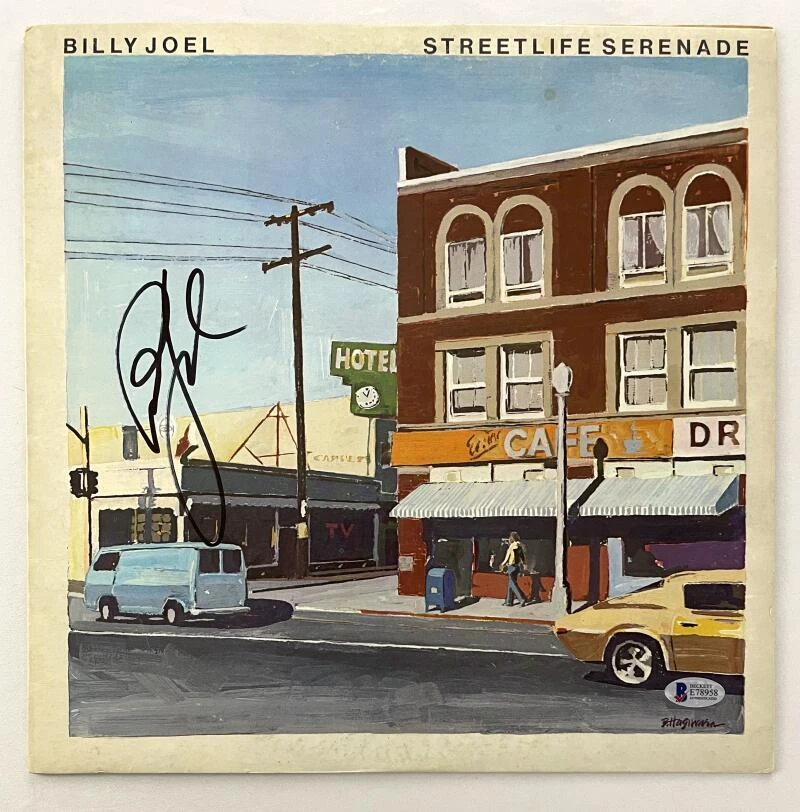 Billy Joel Signed Autograph Album Vinyl Record Streetlife Serenade - Beckett COA
