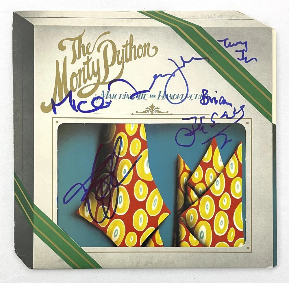Monty Python x5 Signed Autograph Album Vinyl Record - Eric Idle +4 Beckett COA
