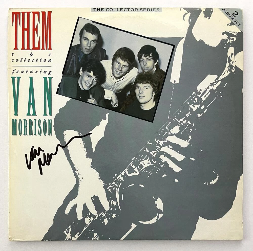 Van Morrison Signed Autograph Album Vinyl Record - Them The Collection JSA COA
