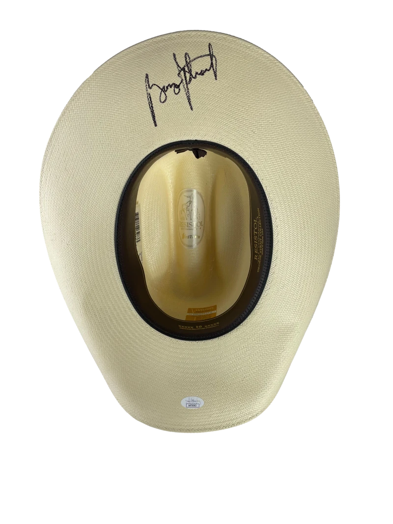 George Strait Signed Autograph Cowboy Hat - King of Country Music w/ JSA COA
