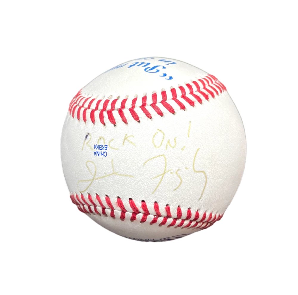 John Fogerty Signed Autograph Commemorative Centerfield Baseball Ball w/ JSA COA
