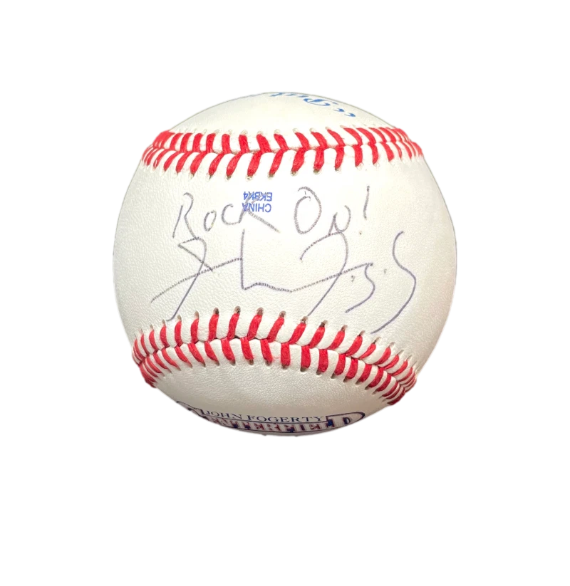 John Fogerty Signed Autograph Commemorative Centerfield Baseball Ball CCR w/ JSA

