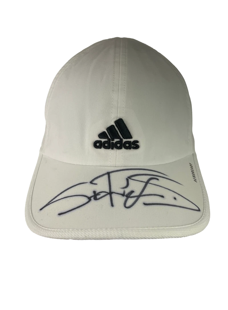 Stefanos Tsitsipas Signed Autograph Tennis Baseball Cap Hat w/ JSA COA
