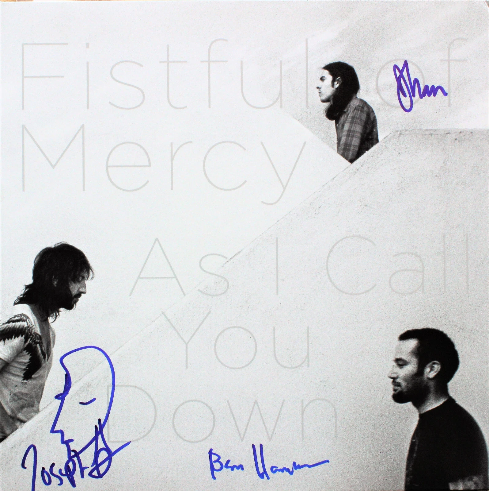 FISTFUL OF MERCY Ben Harper Dhani Harrison (George) Joseph Arthur signed RECORD
