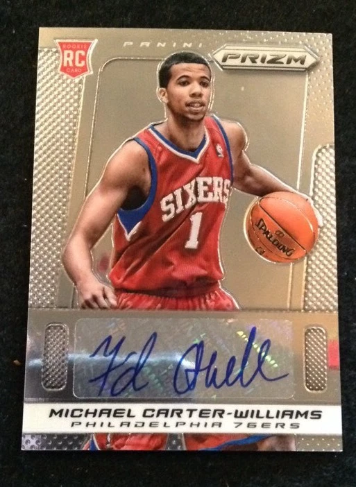 Michael Carter Williams Prizm Rookie Auto!!!
