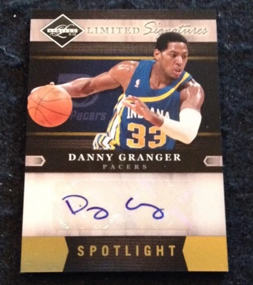 Danny Granger 2011–12 Limited Gold Spotlight Auto 1/5 eBay 1/1
