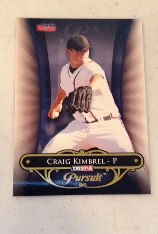 2010 TRISTAR Pursuit #144 Craig Kimbrel - NM-MT Gold 10/50 Sp Wow
