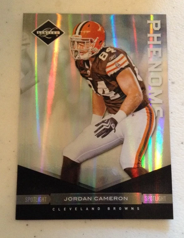 2011 Panini Limited - JORDAN CAMERON, /50 PHENOMS Rookie Card #174, Browns!
