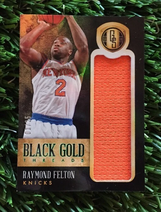 2013-14 Panini Gold Standard Black Gold Threads #68 Raymond Felton #ED 01/25
