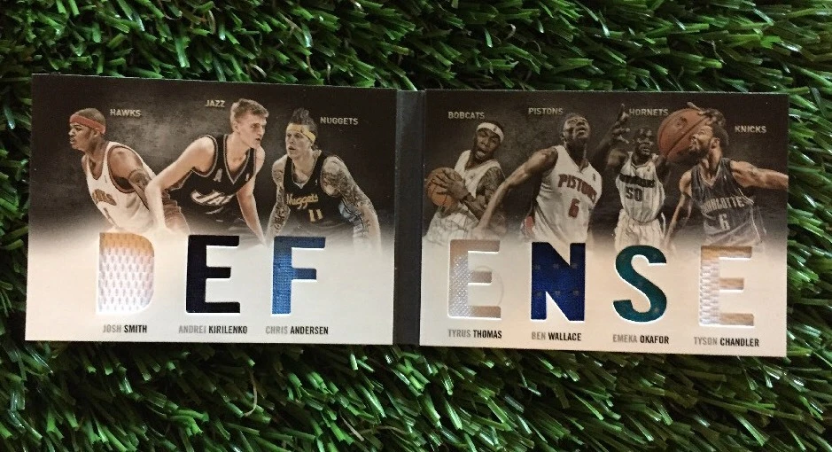 2011-12 Preferred DEFENSE Book #3 SMITH ANDERSON THOMAS WALLACE OKAFOR #ED /199
