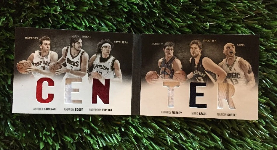 2011-12 Preferred CENTER Book #1 BARGNANI BOGUT VAREJAO GORTAT GASOL #ED /199
