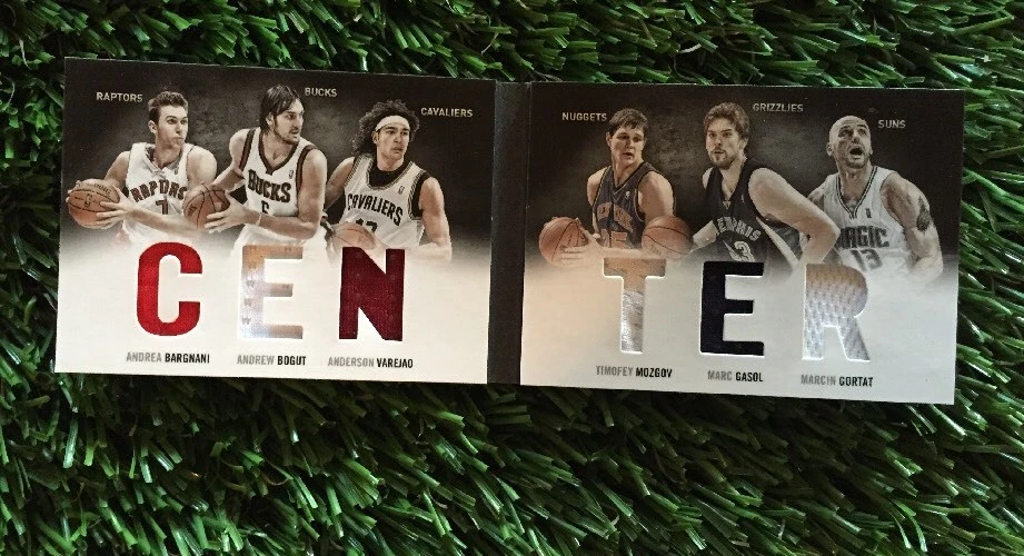 2011-12 Preferred CENTER Book #1 BARGNANI BOGUT VAREJAO MOZGOV GORTAT #ED /199
