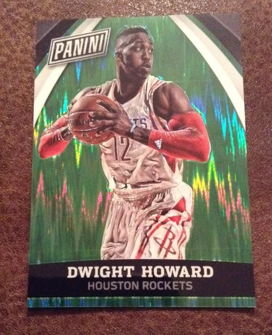 2015 Panini The National VIP Green parallel card : Dwight Howard 5/5 eBay 1/1

