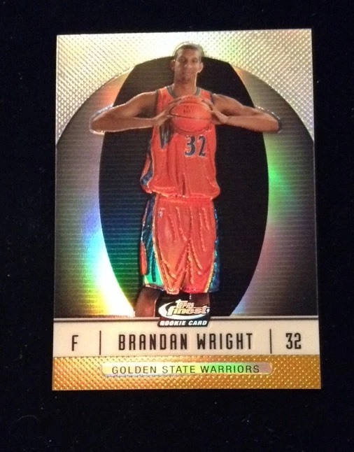 2006-07 Finest Refractors Gold #108 Brandan Wright 2/50 Wow - Mint
