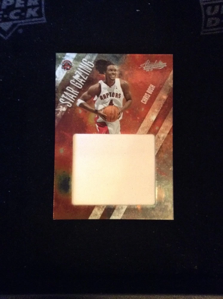 CHRIS BOSH 2009 2010 ABSOLUTE STAR GAZING JUMBO JERSEY #D 25/25 eBay 1/1
