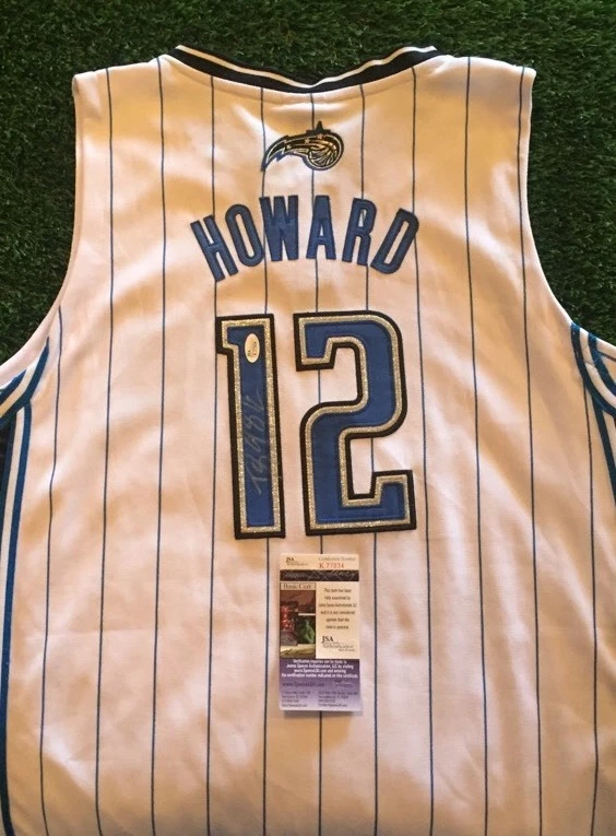 DWIGHT HOWARD Signed White ORLANDO MAGIC JSA/COA K77834
