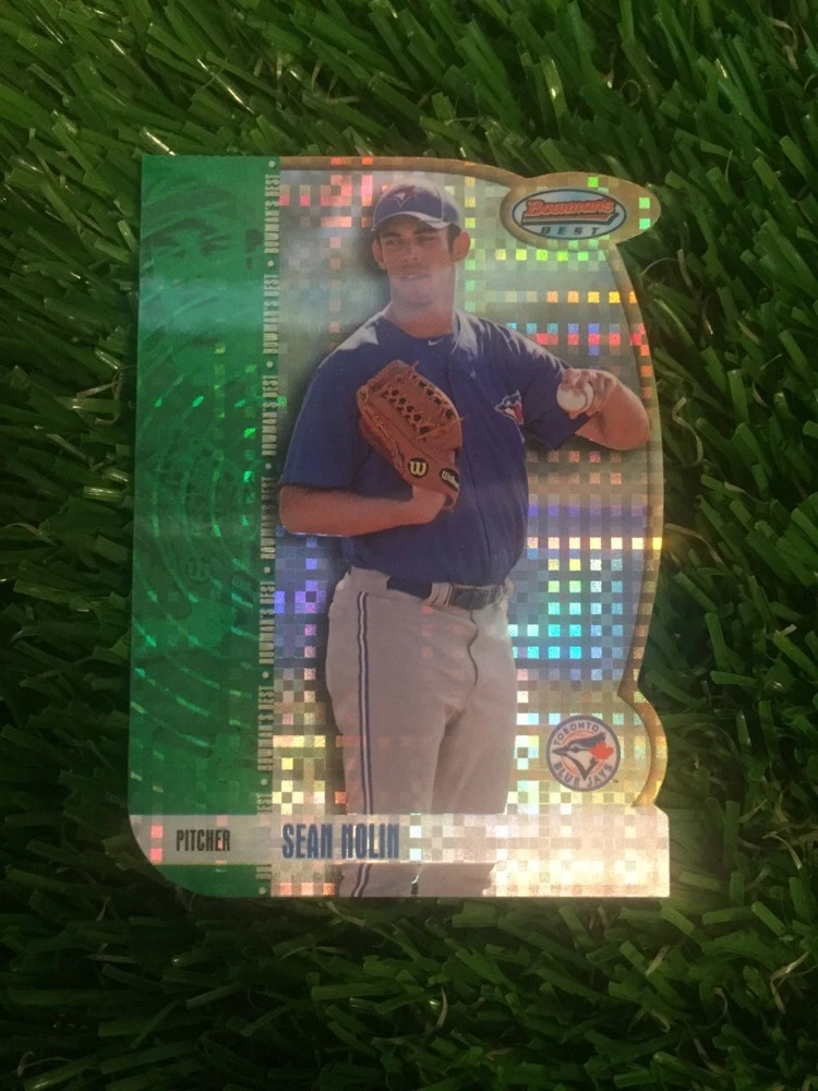 SEAN NOLIN 2012 BOWMANS BEST XFRACTOR DIE-CUT #ED /25 SP
