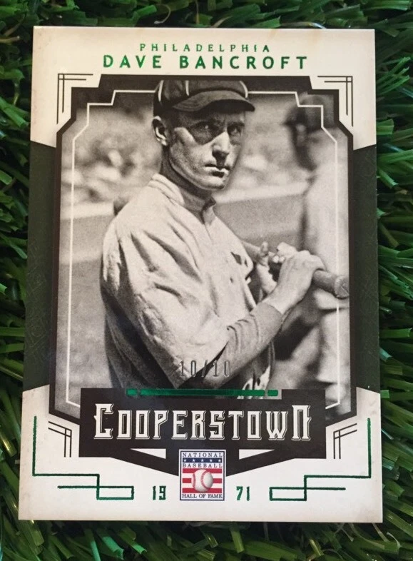 Dave Bancroft 2015 Panini Cooperstown Parallel #22 Phillies #ED 10/10 eBay 1/1
