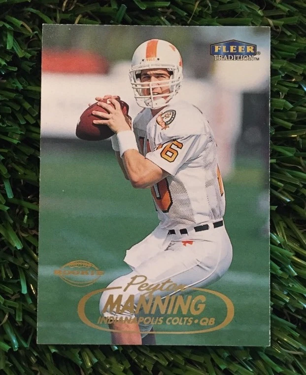 1998 FLEER TRADITION PEYTON MANNING RC #235 FUTURE HOF COLTS/BRONCOS
