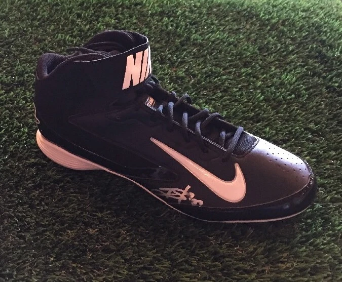 TREVOR STORY Signed BLACK NIKE AIR HUARACHE BASEBALL CLEAT JSA/COA P19967
