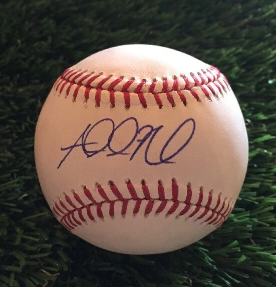Addison Reed Signed OMLB Baseball MLB HOLO HZ099017 NEW YORK METS
