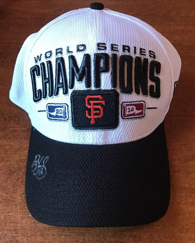 RYAN VOGELSONG AUTOGRAPHED 2014 WORLD SERIES CHAMPIONS HAT JSA/COA

