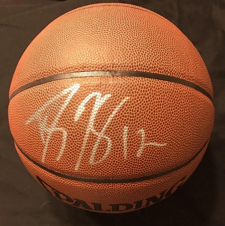 DWIGHT HOWARD AUTOGRAPHED SPALDING INDOOR/OUTDOOR BASKETBALL ATLANTA HAWKS JSA

