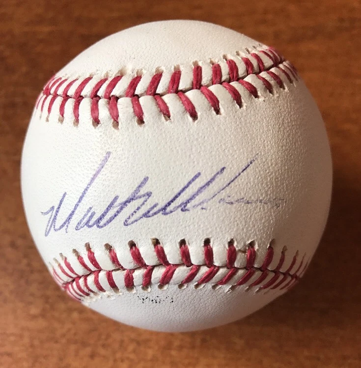 MATT WILLIAMS SIGNED MAJOR LEAGUE BASEBALL WASHINGTON NATIONALS JSA COA
