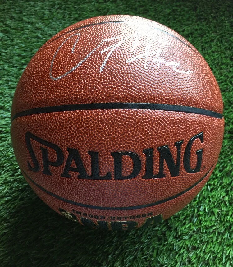 Chandler Parsons Autographed Official NBA Spalding Basketball- FANATICS COA
